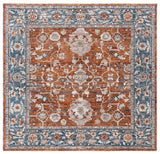 safavieh clearance heirloom hrl726p rust rug