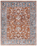safavieh clearance heirloom hrl726p rust rug