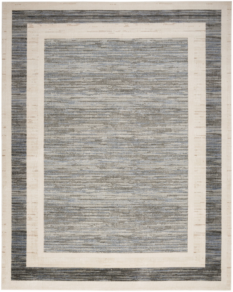 nourison serenity home srh07 grey ivory rug