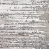 nourison abstract hues abh03 grey white rug