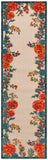 nourison aloha alh32 ivory multicolor rug