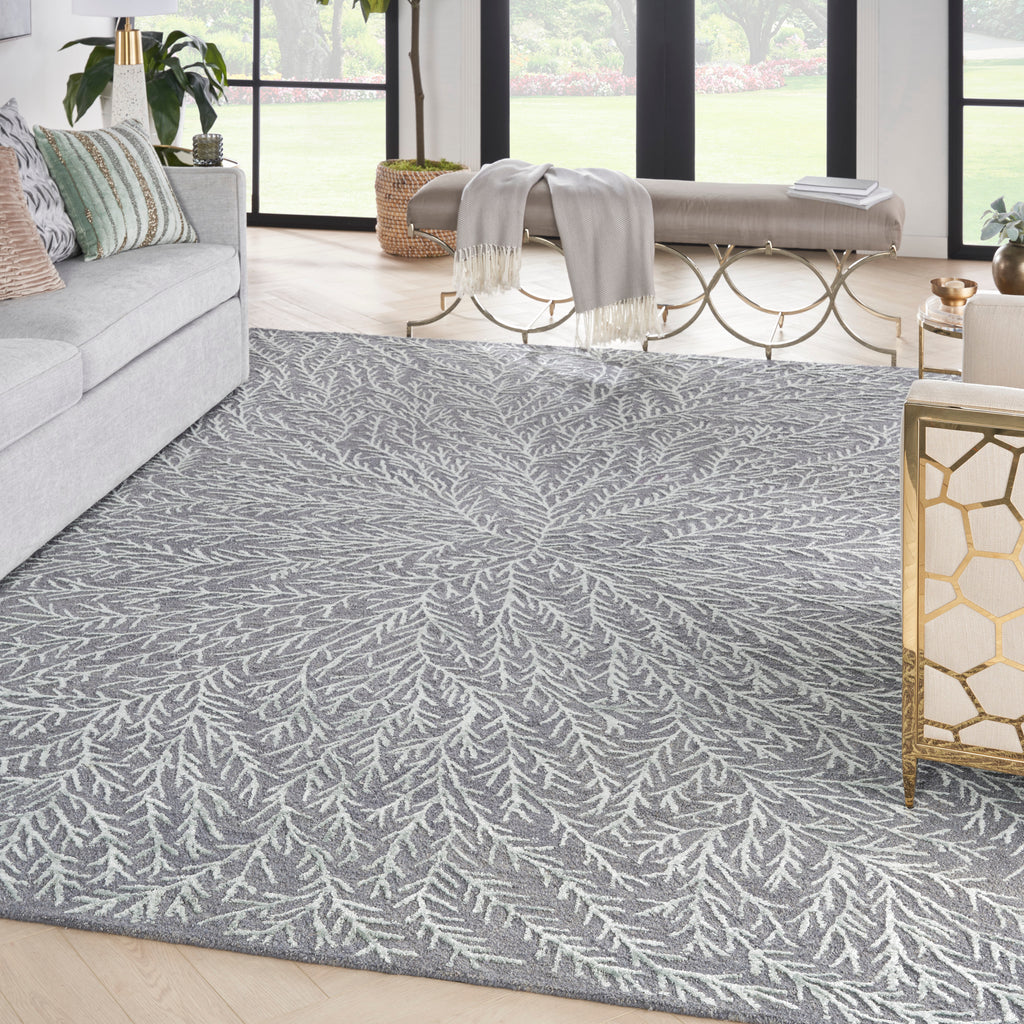 nourison ma30 star smr03 slate teal rug
