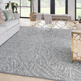 nourison ma30 star smr03 slate teal rug