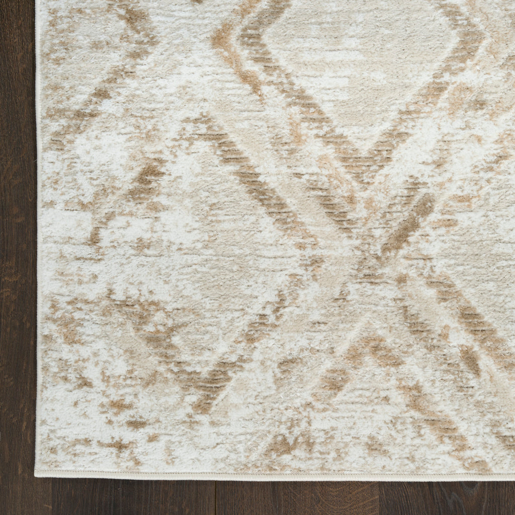 nourison dekor dek05 ivory taupe rug