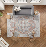 nourison astra machine washable asw12 gold multicolor rug