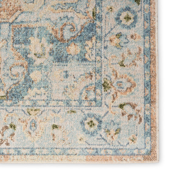 nourison astra machine washable asw12 beige blue rug