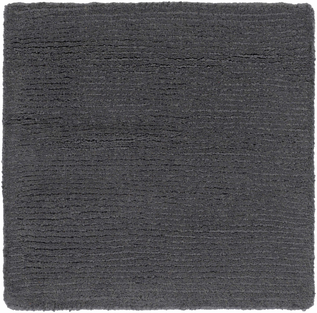 Hauteloom Hughson HUG Charcoal Loom Knotted Wool Rug