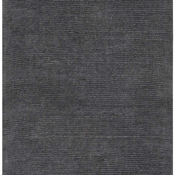 Hauteloom Hughson HUG Charcoal Loom Knotted Wool Rug