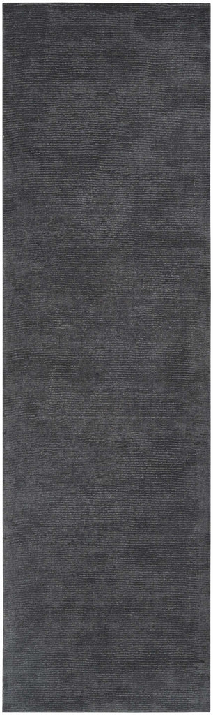 Hauteloom Hughson HUG Charcoal Loom Knotted Wool Rug