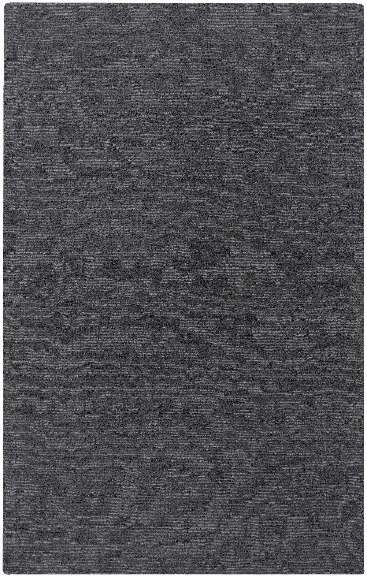 Hauteloom Hughson HUG Charcoal Loom Knotted Wool Rug