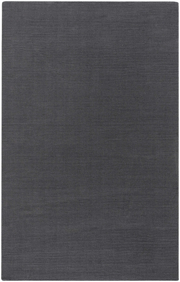 Hauteloom Hughson HUG Charcoal Loom Knotted Wool Rug