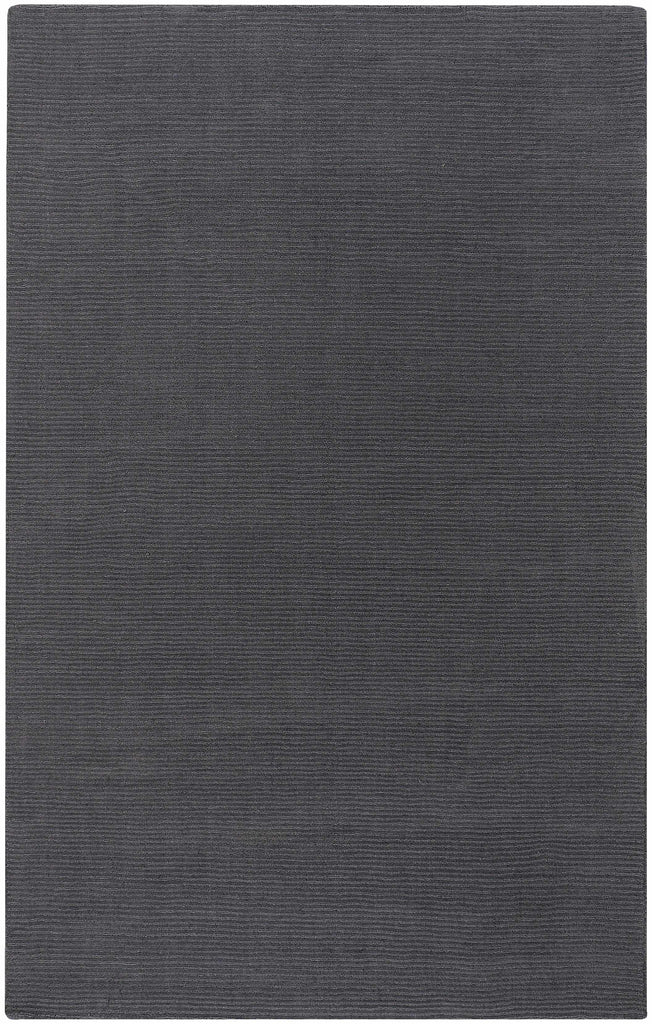 Hauteloom Hughson HUG Charcoal Loom Knotted Wool Rug