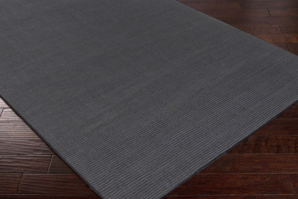 Hauteloom Hughson HUG Charcoal Loom Knotted Wool Rug