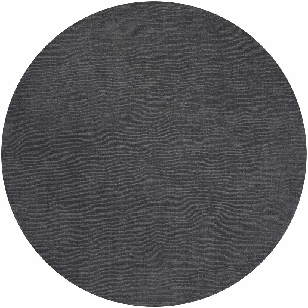 Hauteloom Hughson HUG Charcoal Loom Knotted Wool Rug