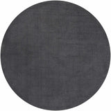 Hauteloom Hughson HUG Charcoal Loom Knotted Wool Rug