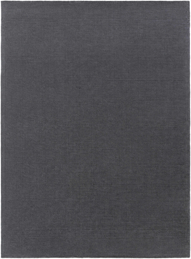 Hauteloom Hughson HUG Charcoal Loom Knotted Wool Rug