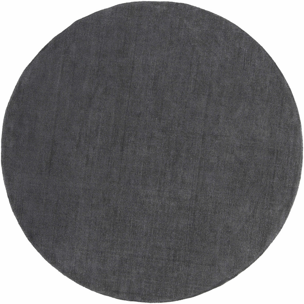 Hauteloom Hughson HUG Charcoal Loom Knotted Wool Rug