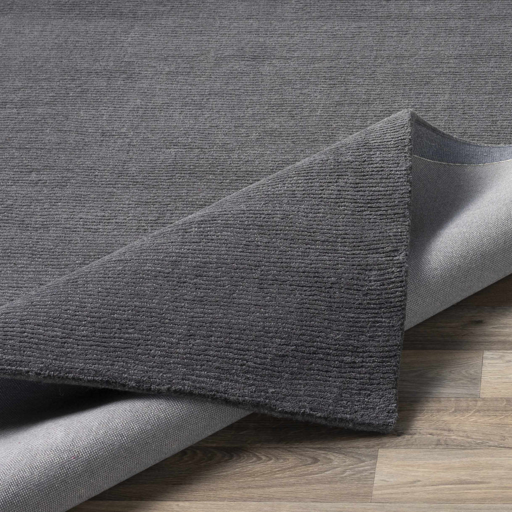 Hauteloom Hughson HUG Charcoal Loom Knotted Wool Rug