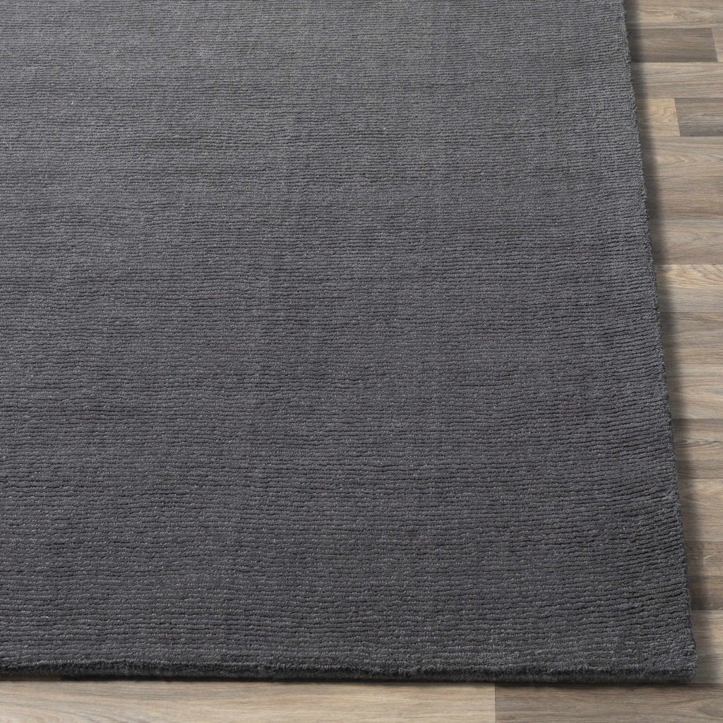 Hauteloom Hughson HUG Charcoal Loom Knotted Wool Rug