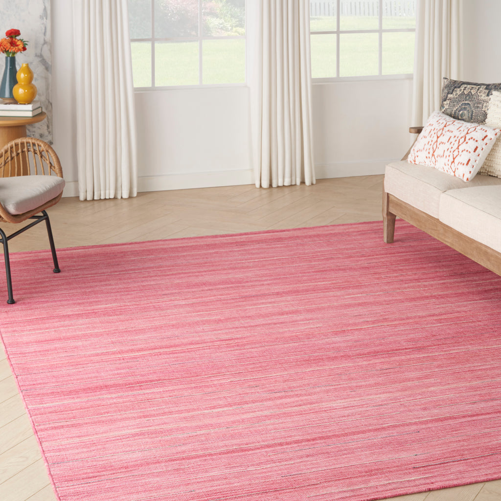 nourison interweave iwv01 rose rug