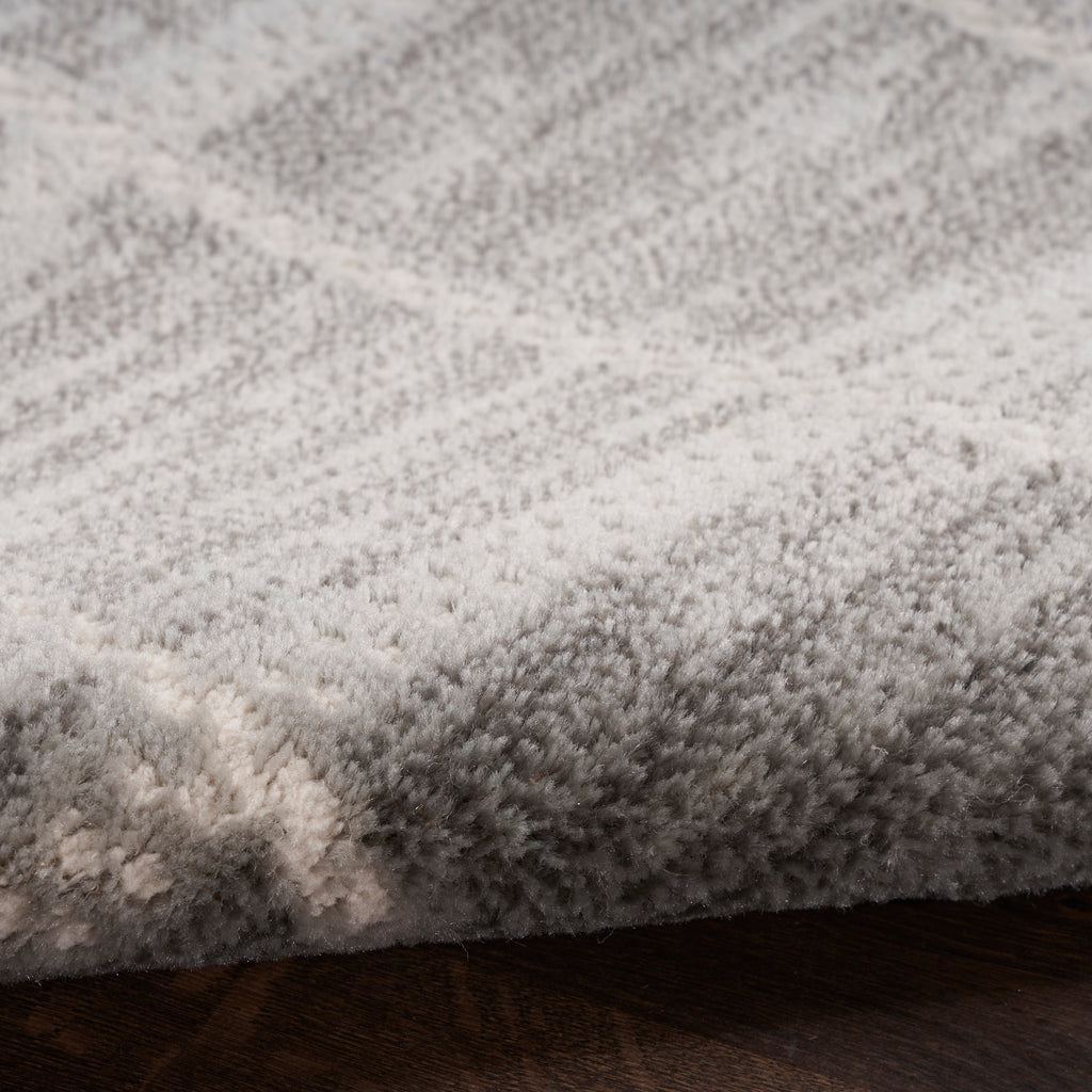 nourison serenity home srh05 grey ivory rug