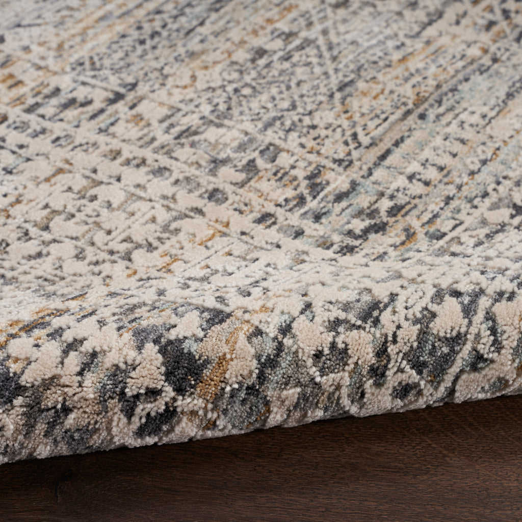 nourison lynx lnx05 ivory slate rug