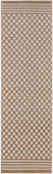 nourison care free caf02 brown rug