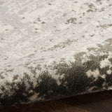 nourison serenity home srh06 ivory grey rug