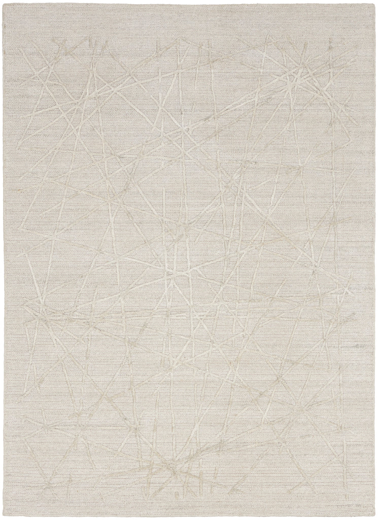 nourison ck044 wander wnd01 ivory grey rug