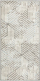 nourison grafix grf39 grey rug