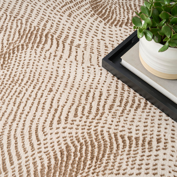 nourison central park west cep01 beige brown rug