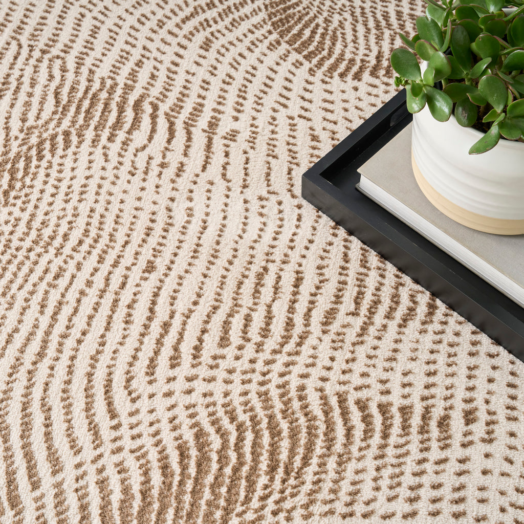nourison central park west cep01 beige brown rug