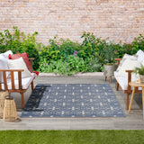 nourison nourison essentials nre04 blue ivory rug