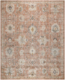 nourison oushak home ous01 rust rug