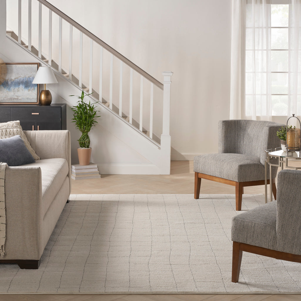 nourison andes and04 ivory grey rug