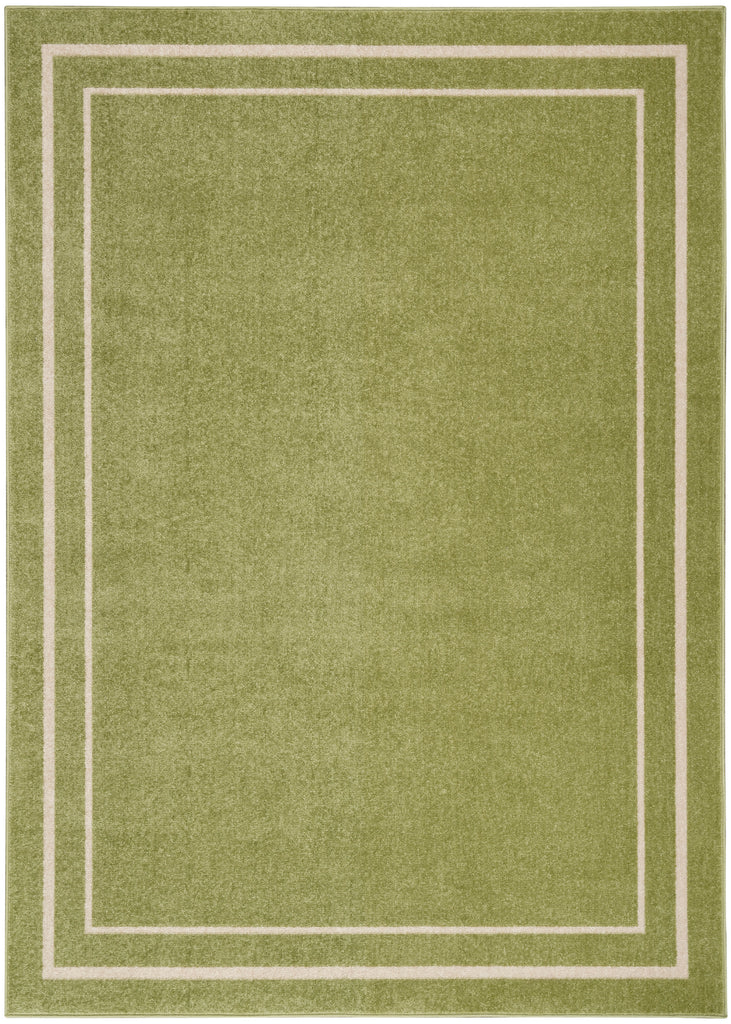 nourison nourison essentials nre02 green ivory rug