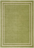 nourison nourison essentials nre02 green ivory rug