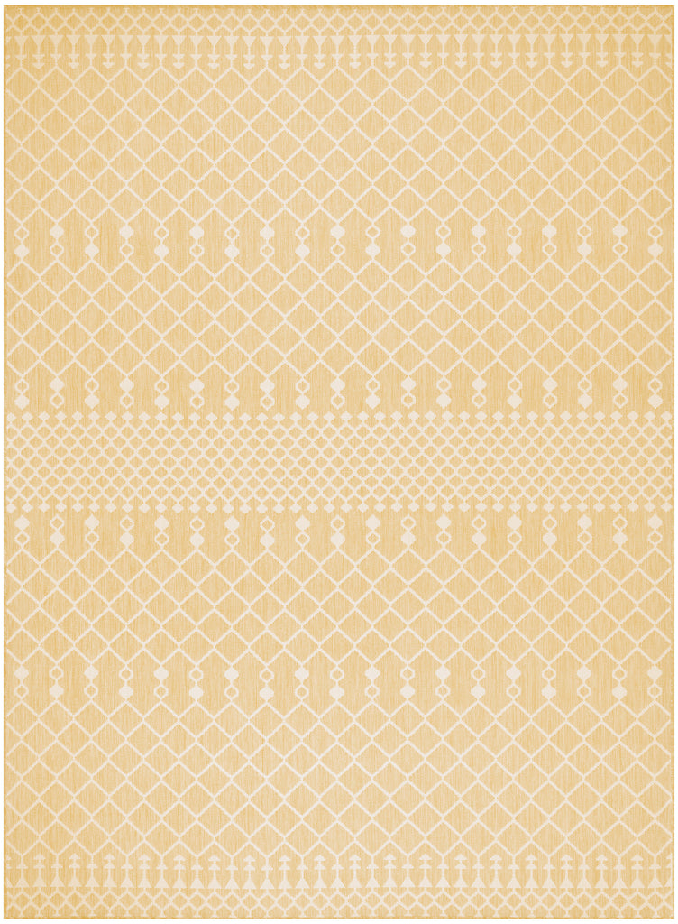 nourison positano pos02 yellow rug