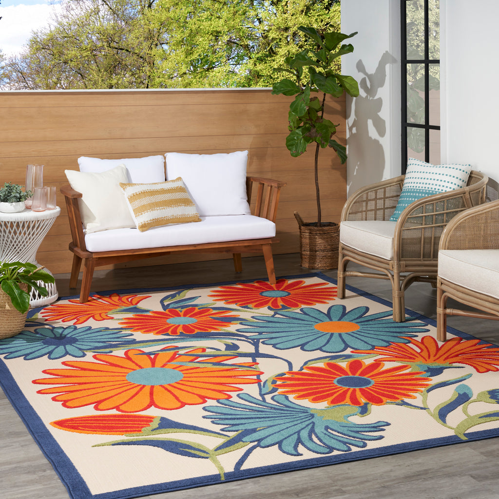 nourison aloha alh33 multicolor rug