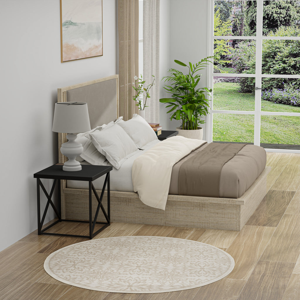 nourison jubilant jub06 ivory beige rug