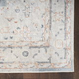 nourison astra machine washable asw11 light blue rug