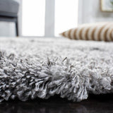 safavieh clearance horizon shag hzn890f grey rug