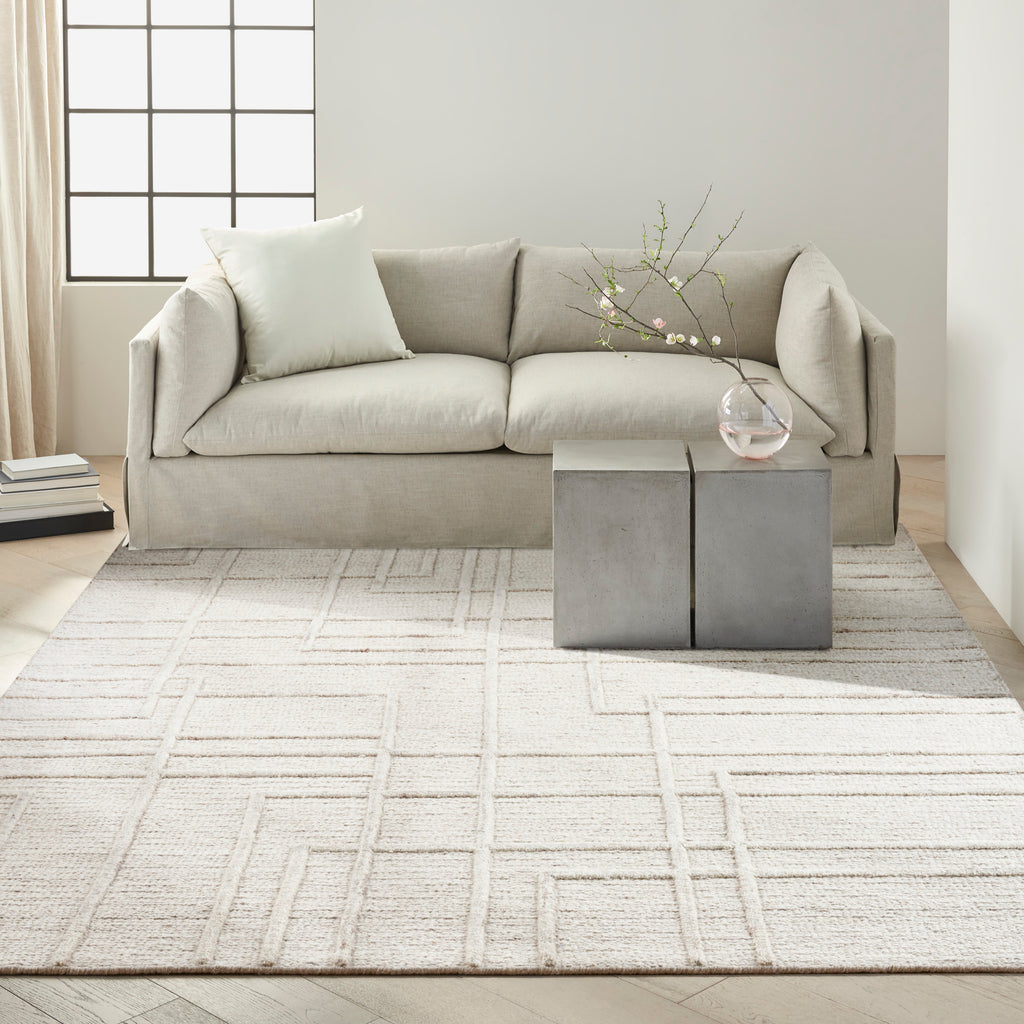 nourison ck045 impressions imp01 ivory rug