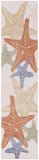 nourison aloha alh28 ivory multicolor rug