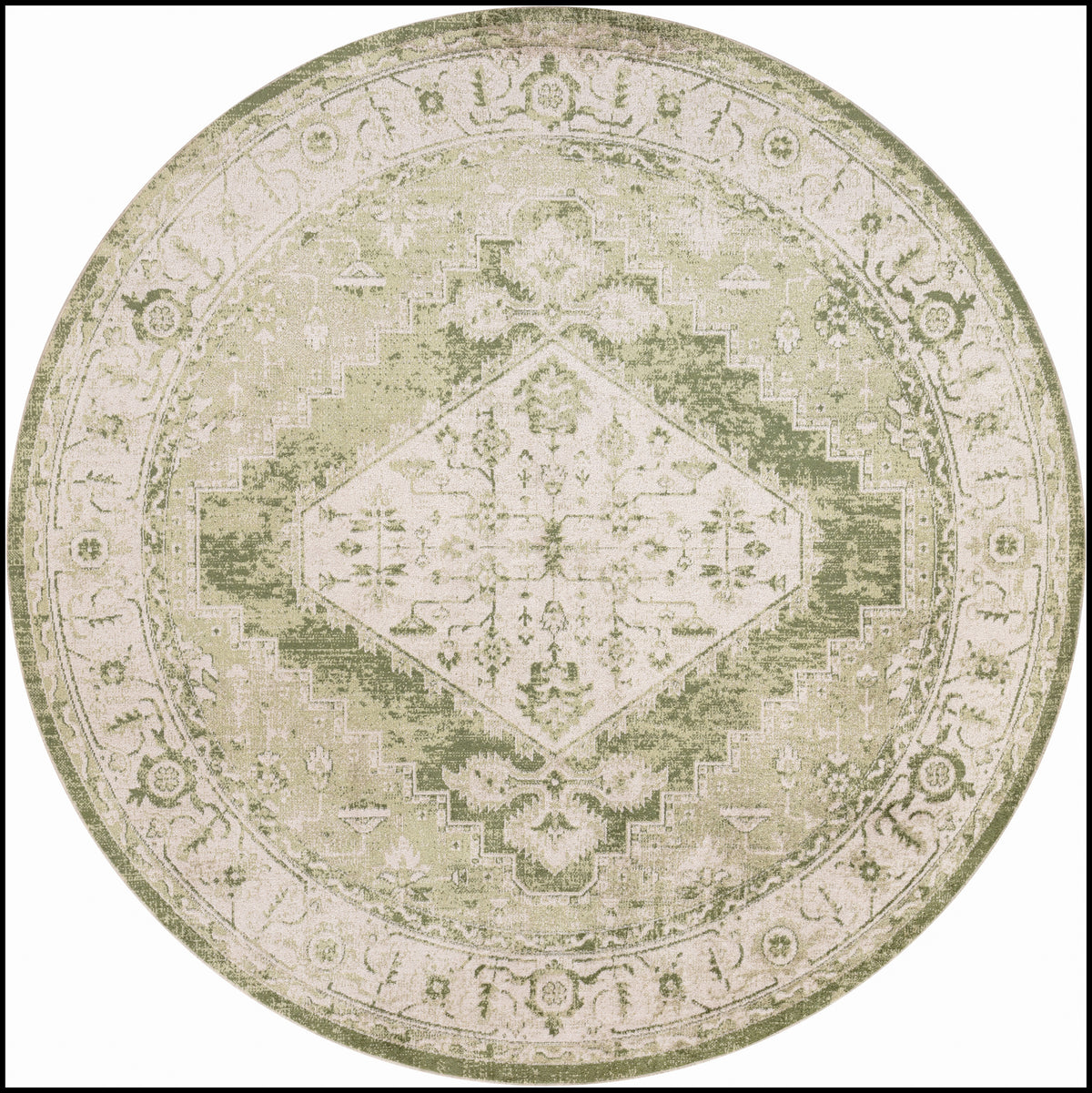 nourison astra machine washable asw11 ivory green rug