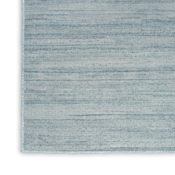 nourison washable essentials wae01 aqua rug