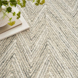 nourison interlock itl04 teal rug