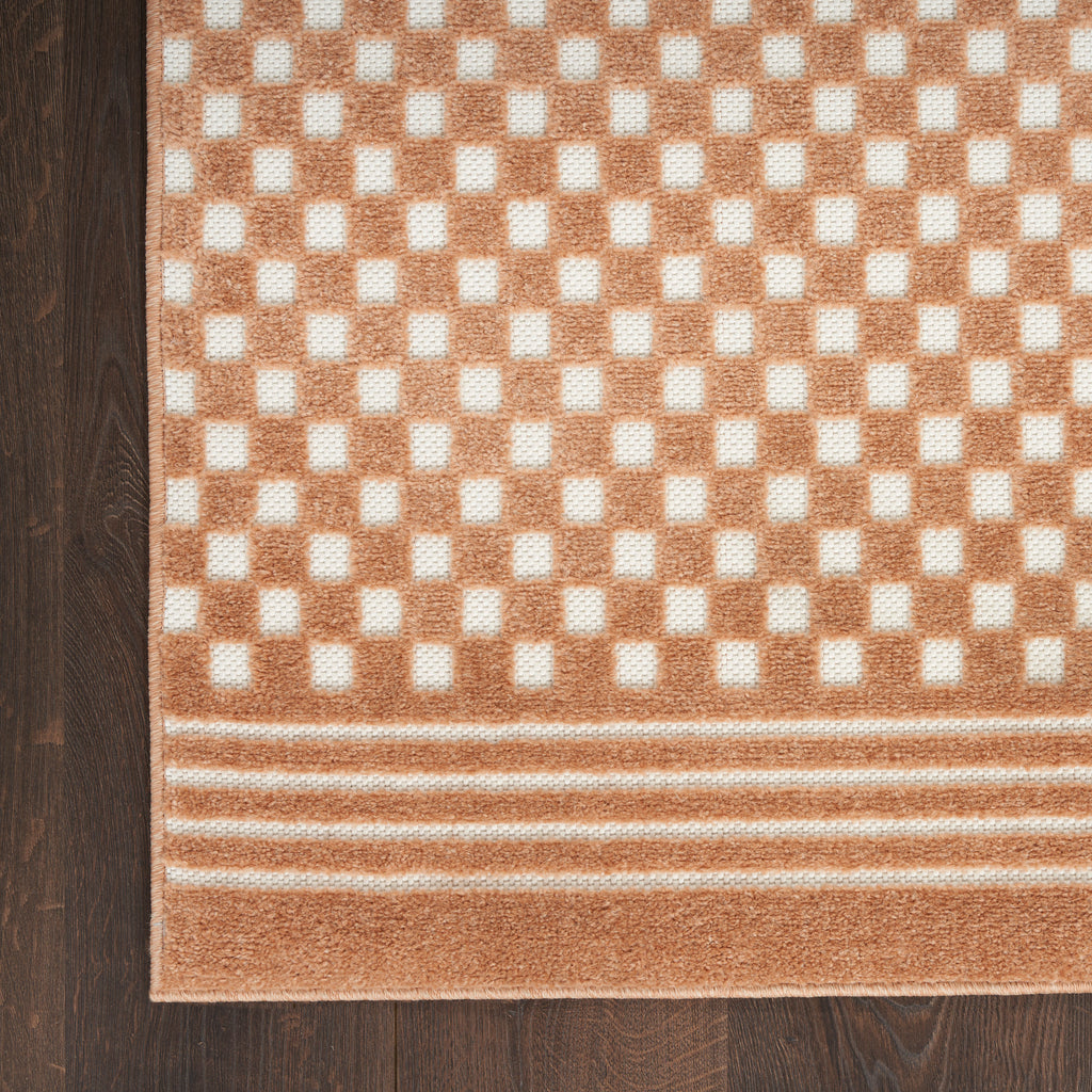 nourison care free caf02 copper rug