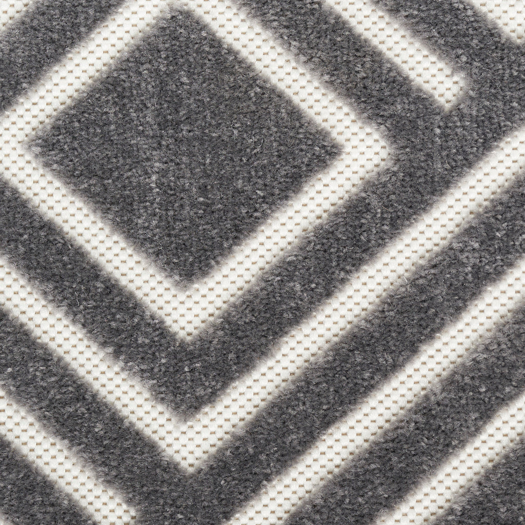 nourison care free caf03 grey rug