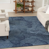 nourison avra avr01 blue rug